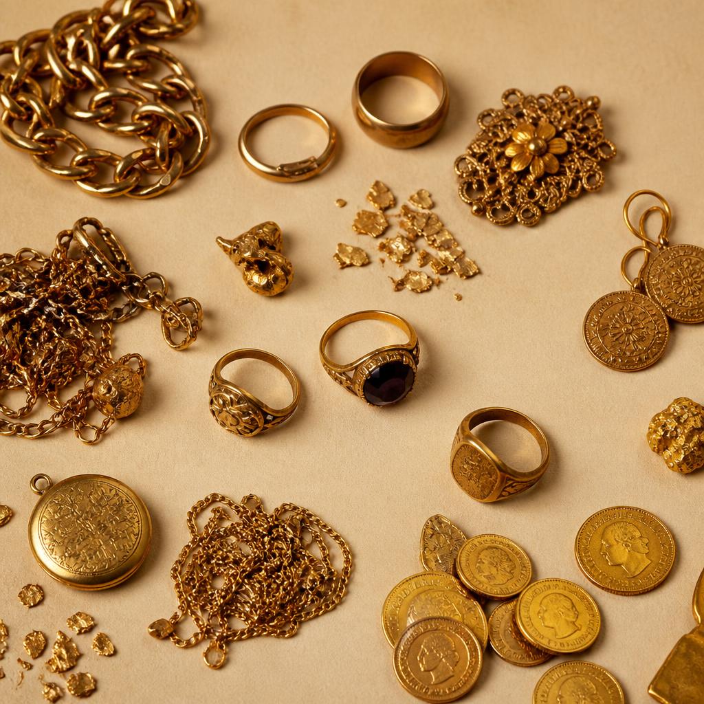 Oud goud, gouden munten en breukgoud — inkoop bij Astrid Gold Antwerpen